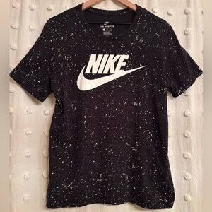 Nike Midnight Black Tee with White Accents